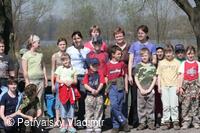 3. hledaný znak jara - alespoň 10 lidí s krátkým rukávem